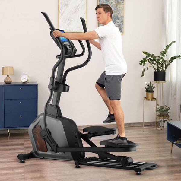 Gymtek XCF6100 electromagnetic elliptical trainer, up to 135 kg, black