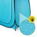 Toilet-shower tent, changing room Mountain Goat Pop-Up 200 &times; 110 &times; 110 cm self-erecting Sky Blue