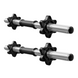 Elitum Titan composite weight plates set for dumbbells and barbells with 2 bars, 29&ndash;59 kg, 29 kg