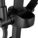 Gymtek XCF6100 electromagnetic elliptical trainer, up to 135 kg, black
