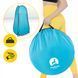 Toilet-shower tent, changing room Mountain Goat Pop-Up 200 &times; 110 &times; 110 cm self-erecting Sky Blue
