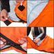 Springos CS0120 sleeping bag, 2 in 1, +8&hellip;+20 &deg;C, orange/grey