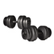 Elitum Titan composite weight plates set for dumbbells and barbells with 2 bars, 29&ndash;59 kg, 39 kg
