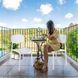 Jumi LARA garden chair, white
