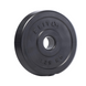Elitum Titan composite weight plates set for dumbbells and barbells with 2 bars, 29&ndash;59 kg, 39 kg