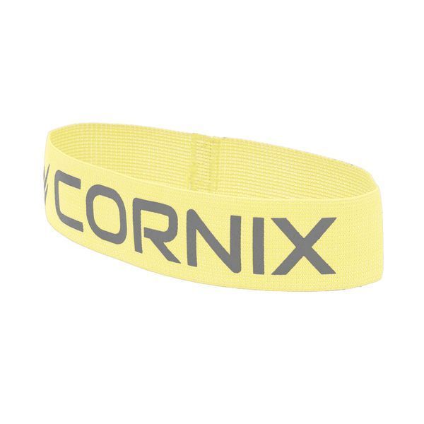 Cornix Loop Band XR-0136 Fitness Resistance Band, Fabric, 2-5 kg Resistance, Yellow