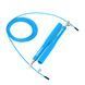Скакалка для кроссфита Cornix Speed Rope XR-0157 с подшипниками, голубая &mdash; фото 3
