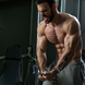 Ручка York Fitness для тяги з гумовою рукояткою, хром 00014961361667 фото 6