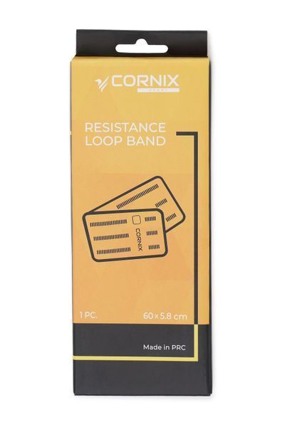 Резинка для фітнесу Cornix Loop Band XR-0137, тканинна, навантаження 5-7 кг, червона &mdash; фото
