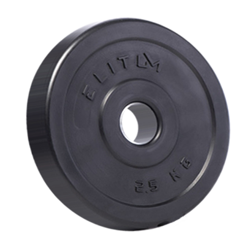 Набір Elitum Titan 68 кг з лавою HS-1055 Pro, штангою та гантелями, ABS, червоно-чорна