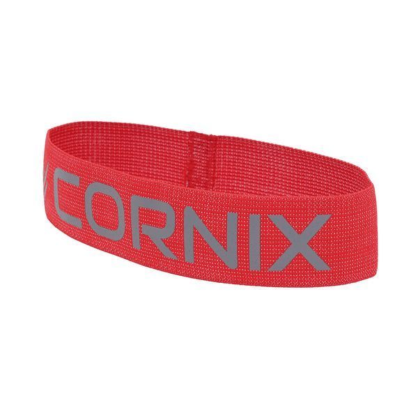 Резинка для фітнесу Cornix Loop Band XR-0137, тканинна, навантаження 5-7 кг, червона &mdash; фото