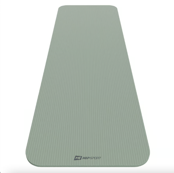 Коврик для йоги Hop-Sport HS-NB015GM NBR 1,5 см, оливковий 5902308232105 фото