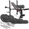 STRONG Hop-Sport Set with Bench and Straight Bars, 40&ndash;179 kg