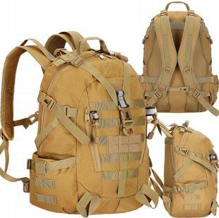Springos CS0095 Hiking Backpack, 60 L, Brown