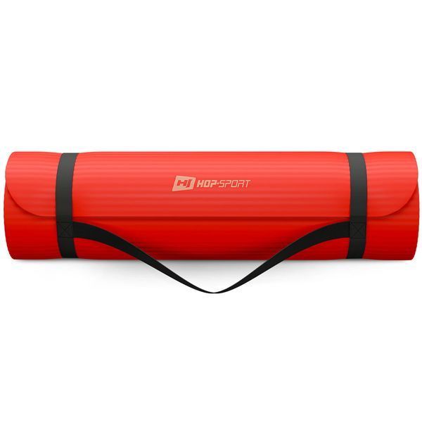 Коврик для йоги Hop-Sport HS-NB016GM NBR 1,5 см, червоний