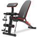 Hop-Sport HS-1035 Training Bench with Scott Curl Pad