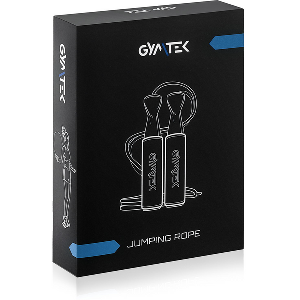 Скакалка Gymtek шкіряна з підшипниками 275 см 5907766661016 фото