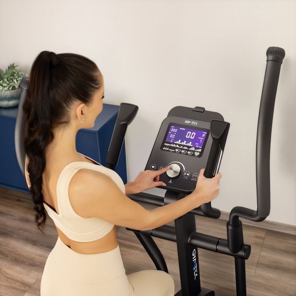 Орбітрек Gymtek XCF7500 електромагнітний, до 150 кг, чорний