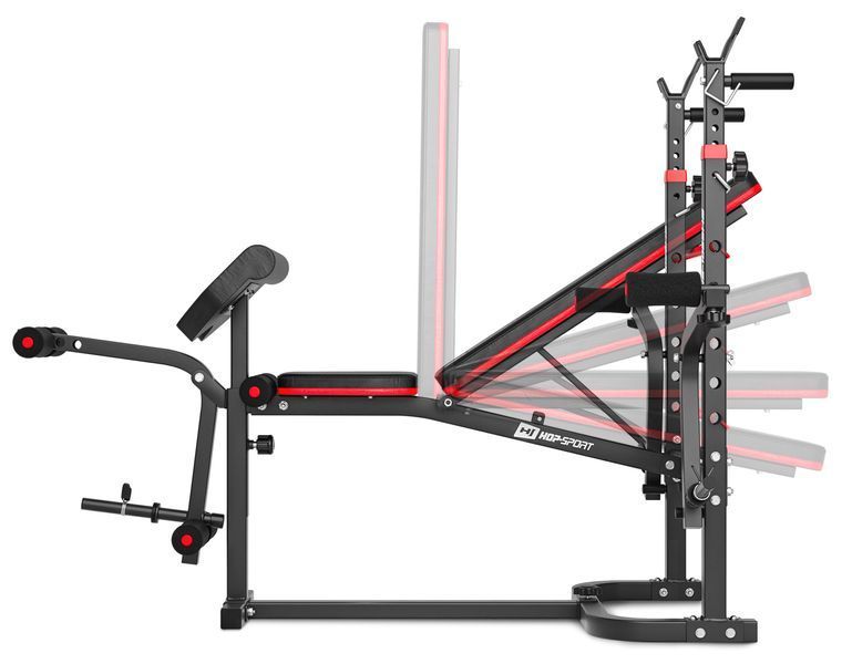 STRONG Hop-Sport Set with Bench and Straight Bars, 40&ndash;179 kg, 106 kg, HS-1065