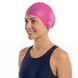 Aquaget AQ0032 Swim Cap for Long Hair, Pink