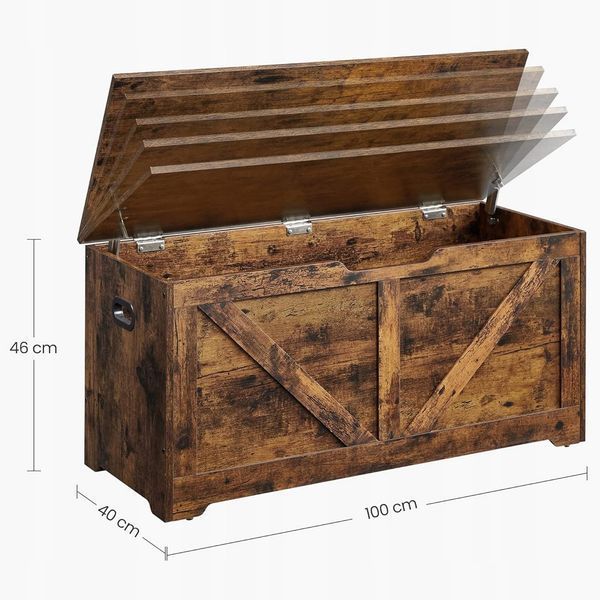 Leobert Sella Floor Storage Chest of Drawers, Brown