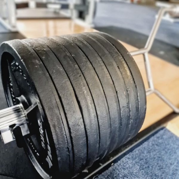 Олимпийский треп-гриф York Fitness для становой тяги 213 см (50 мм) с подставкой &mdash; фото