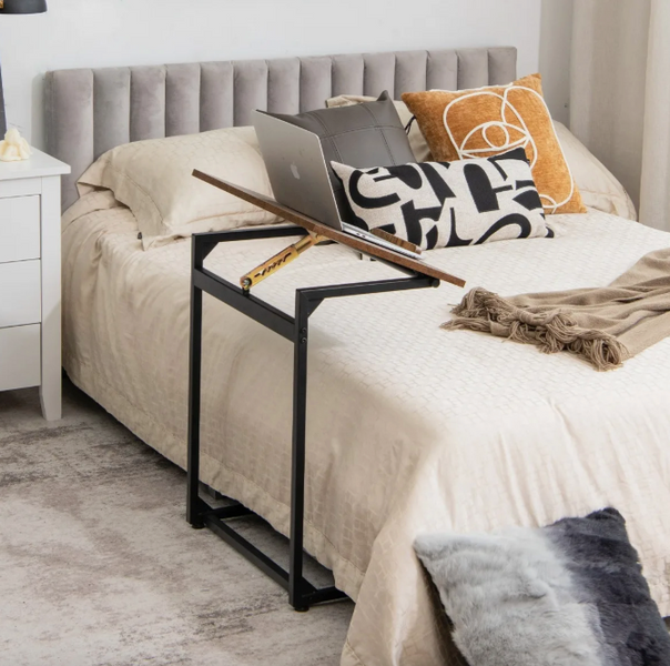 Журнальний столик Costway Allegro з регульованою стільницею в стилі Loft