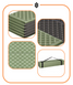 Springos XPE camping mat 182 &times; 60 &times; 0.8 cm foldable PM0010 Green/Grey