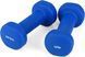 Гантелі для фітнесу неопренові Gymtek Queenfit 2 &times; 1,5 кг, 1.5 кг, світло-синій