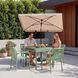 Di Volio LIWIO Garden Table 80 cm, Green