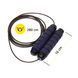 Cornix Speed Rope Classic XR-0147 CrossFit Jump Rope with Bearings, Black/Blue