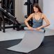 Килимок (мат) для фітнесу та йоги Gymtek 0,5 см, PVC, сірий 5907766661160 фото 5