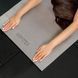 Килимок (мат) для фітнесу та йоги Gymtek 0,5 см, PVC, сірий 5907766661160 фото 4