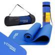 Cornix NBR sports mat 183 &times; 61 &times; 1 cm for yoga and fitness XR-0009 Blue