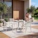 Di Volio MIRIA garden table 80 cm, beige