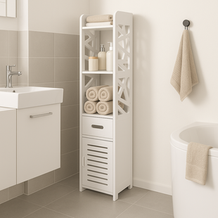 Leobert Cubic 120 cm freestanding bathroom cabinet
