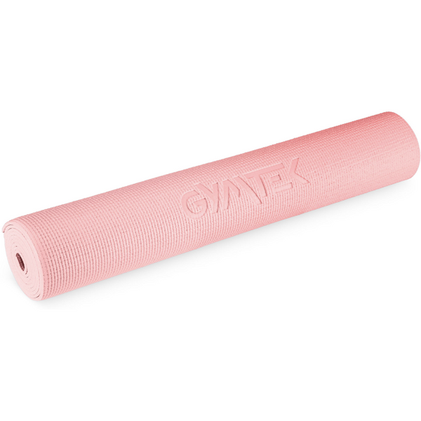 Килимок (мат) для фітнесу та йоги Gymtek 0,5 см, PVC, рожевий 5907766661153 фото