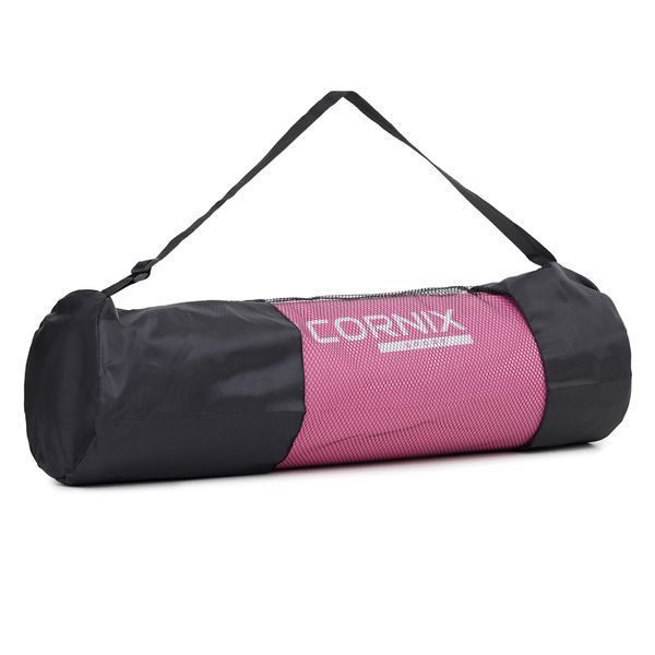 Килимок спортивний Cornix NBR 183 &times; 61 &times; 1 см для йоги та фітнесу XR-0010 Pink &mdash; фото