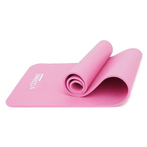 Килимок спортивний Cornix NBR 183 &times; 61 &times; 1 см для йоги та фітнесу XR-0010 Pink &mdash; фото
