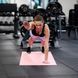 Килимок (мат) для фітнесу та йоги Gymtek 0,5 см, PVC, рожевий 5907766661153 фото 6