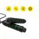 Скакалка для кроссфита Cornix Speed Rope Classic XR-0148 с подшипниками, черная/зеленая &mdash; фото 6