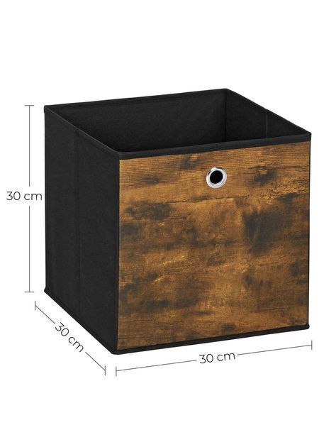 Leobert Structure Foldable Storage Organizer Set (6 pcs), Brown