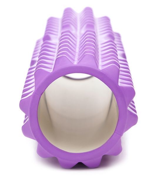 Cornix EVA Massage Roller 45 &times; 12.5 cm (Foam Roller, Roller) XR-0333 Violet
