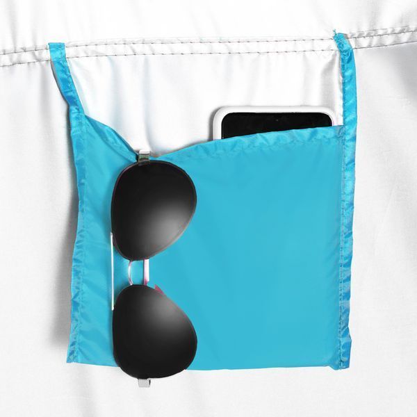 Намет туалет-душ, переодягальня Springos Pop-Up 190 &times; 120 &times; 120 см саморозкладний PT025 Sky Blue &mdash; фото