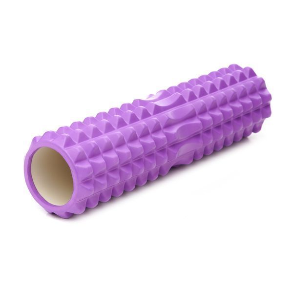 Cornix EVA Massage Roller 45 &times; 12.5 cm (Foam Roller, Roller) XR-0333 Violet