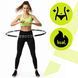 Actiget ACT0134 Waist Massage Hoop 92 cm, 1 kg, Black