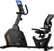 Gymtek XBR5000 magnetic recumbent exercise bike, up to 135 kg, black