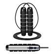 Скакалка для кросфіту Cornix Speed Rope Classic XR-0149 з підшипниками, чорна &mdash; фото