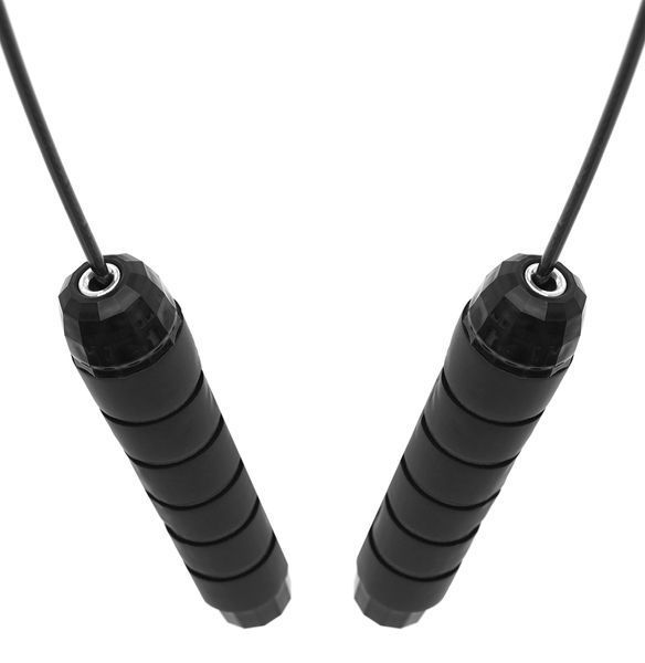 Скакалка для кросфіту Cornix Speed Rope Classic XR-0149 з підшипниками, чорна &mdash; фото