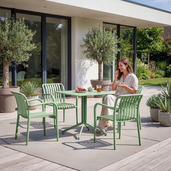 Di Volio MIRIA Garden Table 80 cm, Green